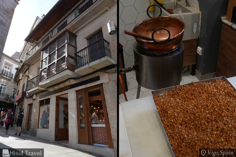 旧市街に馴染むスペイン伝統菓子の店